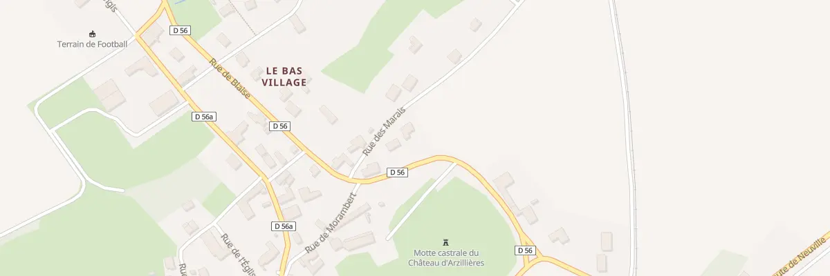 Plan du 4 Che des Marais à Arzillières-Neuville