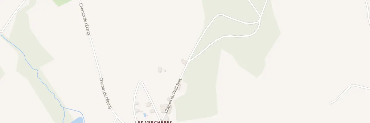 Plan du 153 Che du Petit Bois à Chevinay