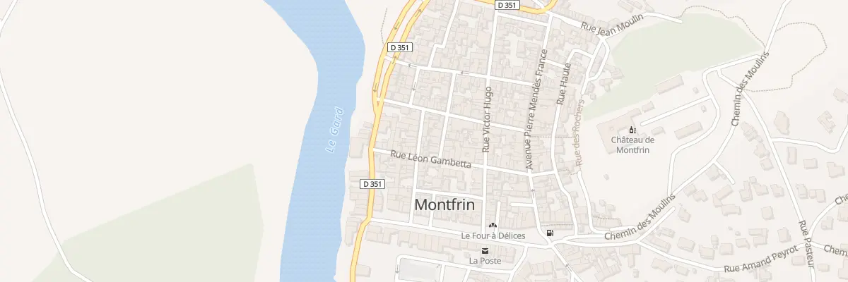 Plan du 16 Rue du Docteur Larrey à Montfrin