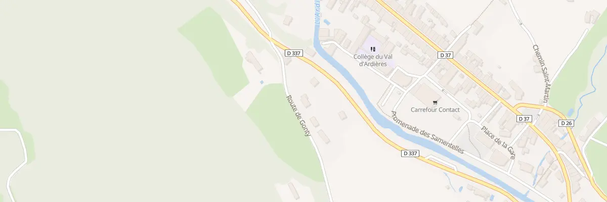 Plan du 5564D Bachelon à Beaujeu