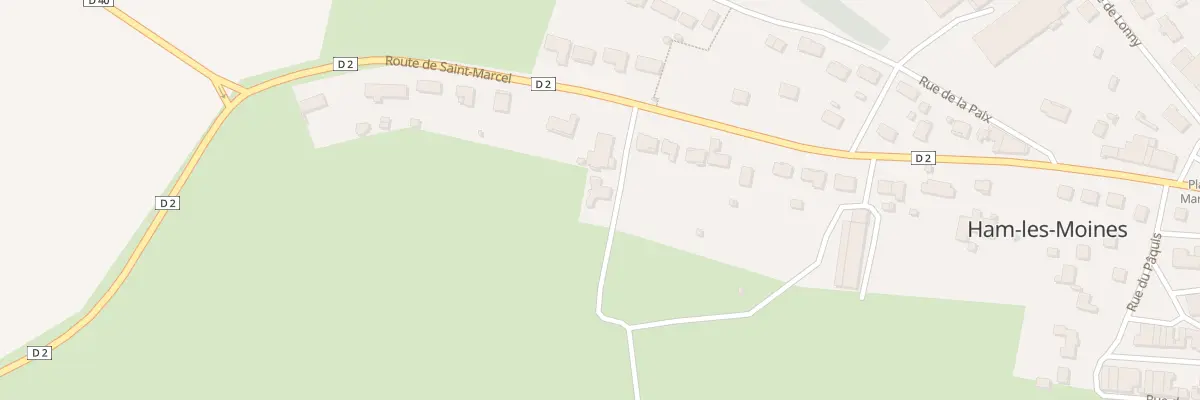 Plan du 1 Le Hoy à Ham-les-Moines
