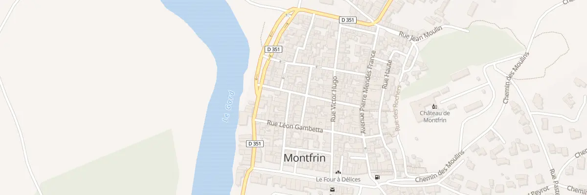 Plan du 22 Rue du Docteur Larrey à Montfrin