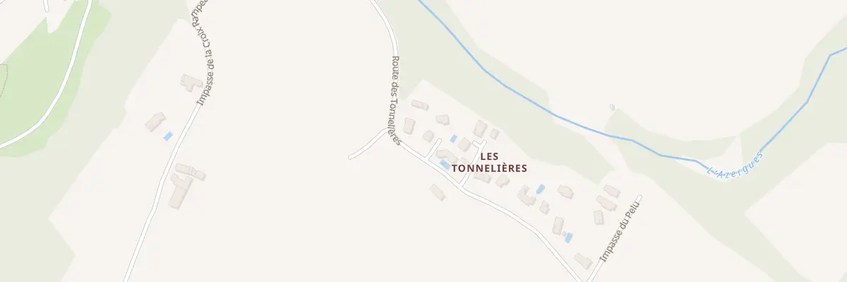 Plan du 435 Rte des Tonnelières au Breuil