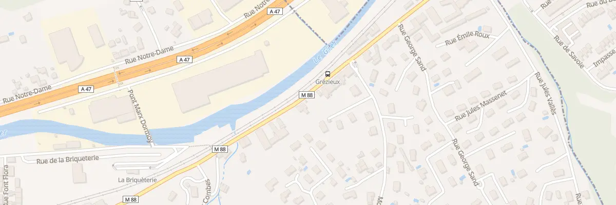 Plan du 23 Plaine de Grezieux à Lorette