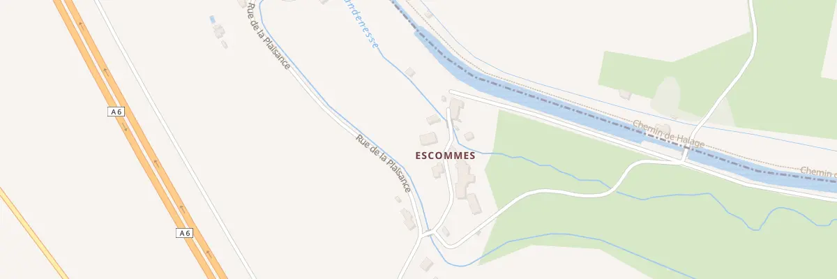 Plan du 5 Rue de la Vandenesse à Maconge