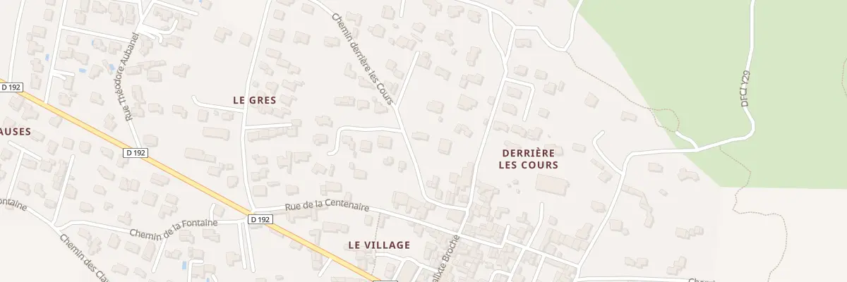 Plan du 3D Che Derrière Les Cours à Saint-Hilaire-d’Ozilhan