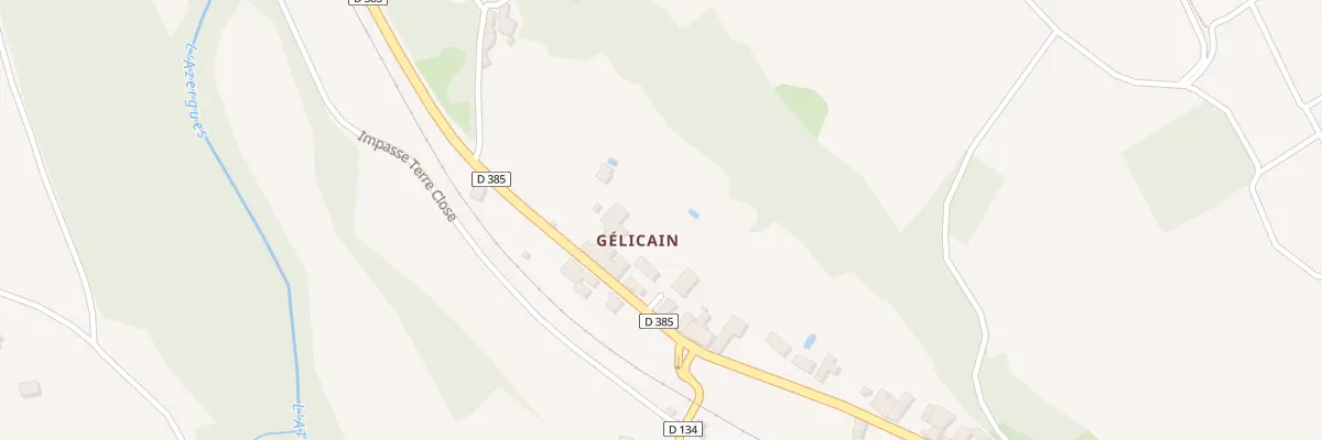 Plan du 5008 Gelicain au Breuil