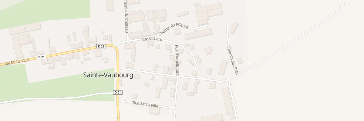 Plan du 5 Rue Vichard à Sainte-Vaubourg