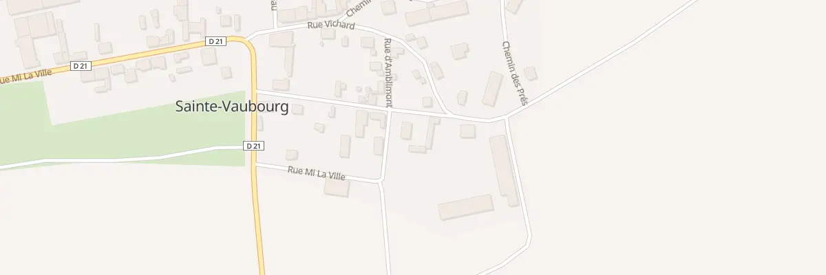 Plan du 9 Rue du Presbytere à Sainte-Vaubourg