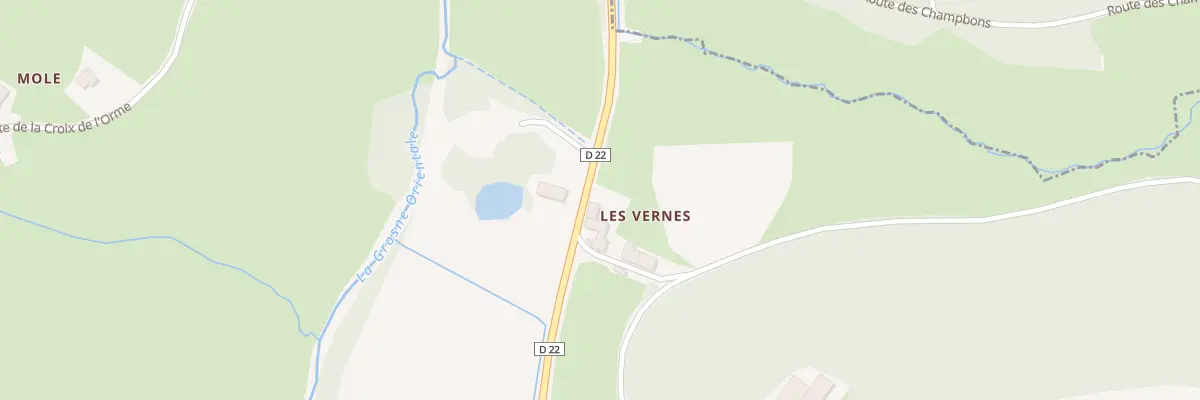 Plan du 5022 Les Vernes à Germolles-sur-Grosne