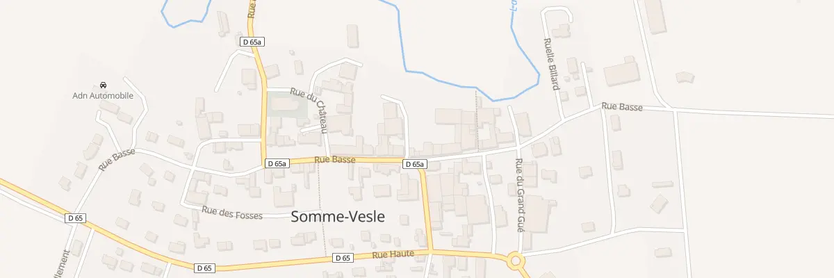 Plan du 43 Rue Basse à Somme-Vesle