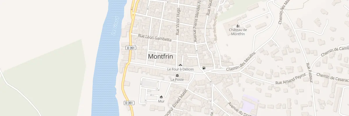 Plan du 3 Rue Victor Hugo à Montfrin