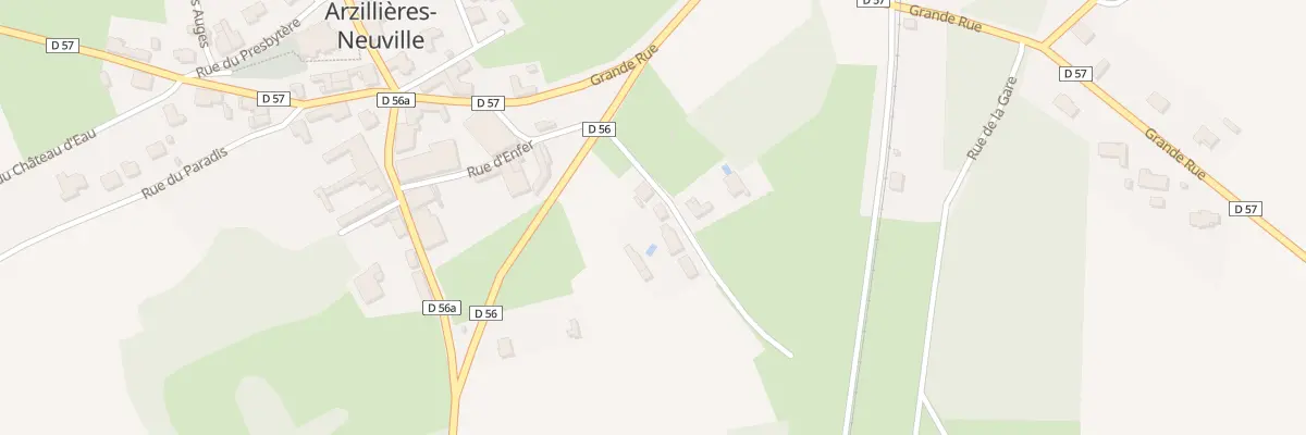 Plan du 8 Rue de la Belle Colette à Arzillières-Neuville