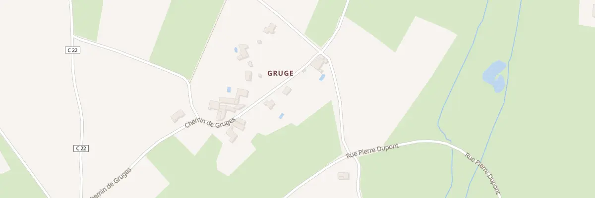 Plan du 400 Che de Gruges à Bully