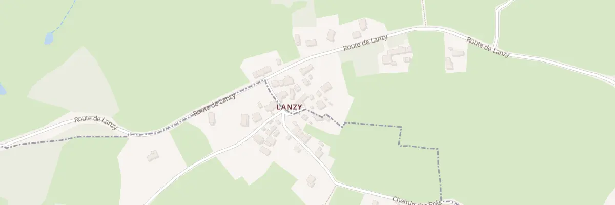 Plan du 7 Imp de Lanzy à Marcilly-lès-Buxy