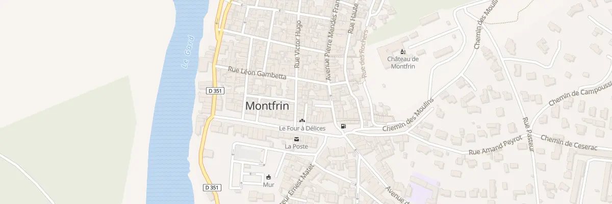 Plan du 6 Imp des Romains à Montfrin