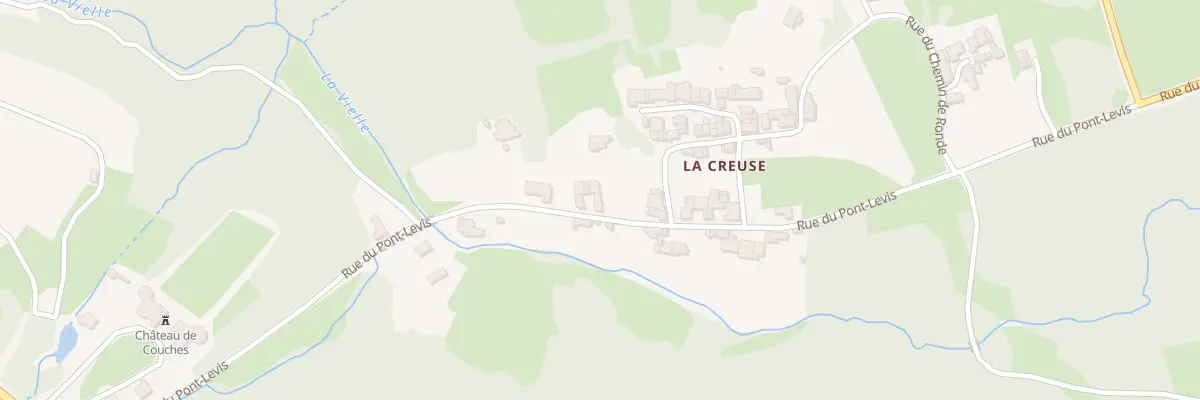 Plan du 5402 La Creuse à Couches