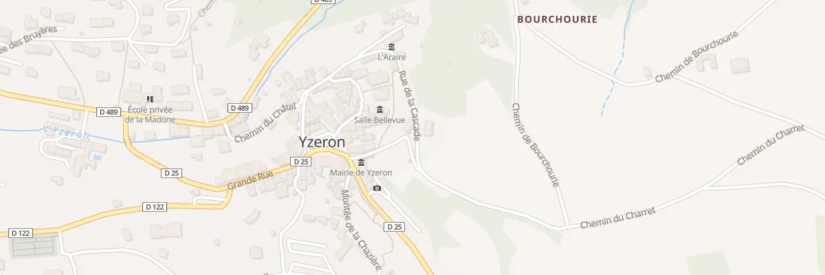 Plan du 18 Rue de la Cascade à Yzeron