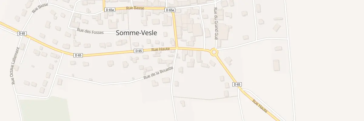 Plan du 40 Rue Haute à Somme-Vesle
