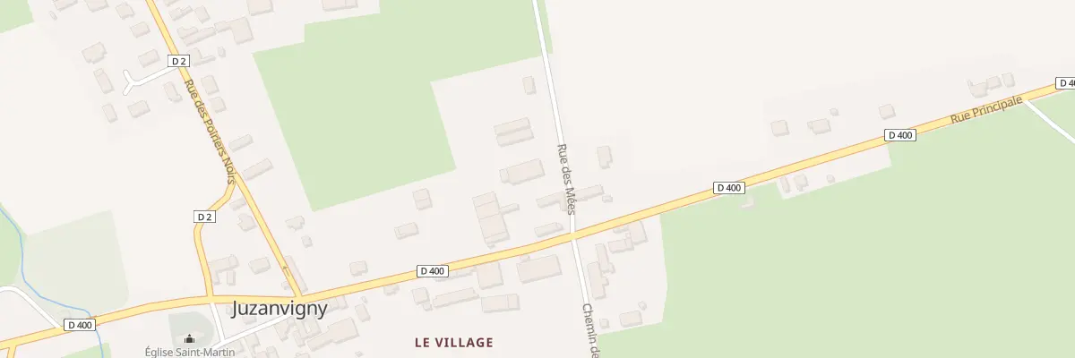 Plan du 4A Rue des Mêes à Juzanvigny