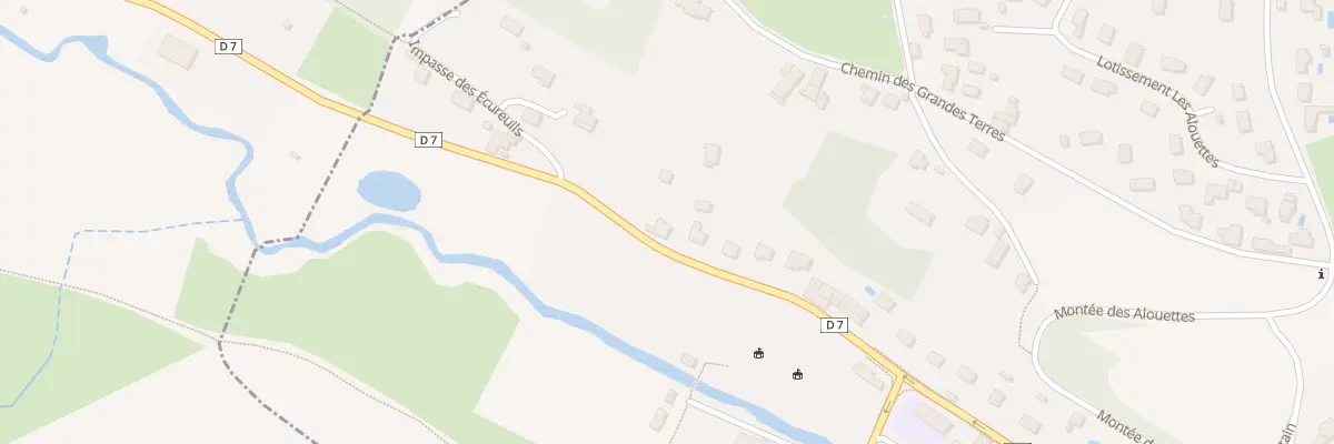 Plan du 560 Rte de Savigny à Sain-Bel