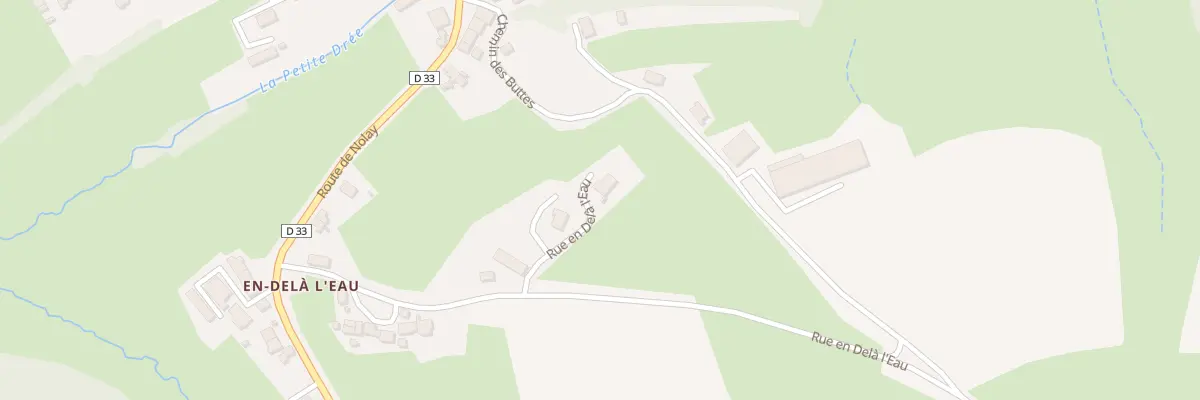 Plan du 7 Rue en Dela l’Eau à Molinot
