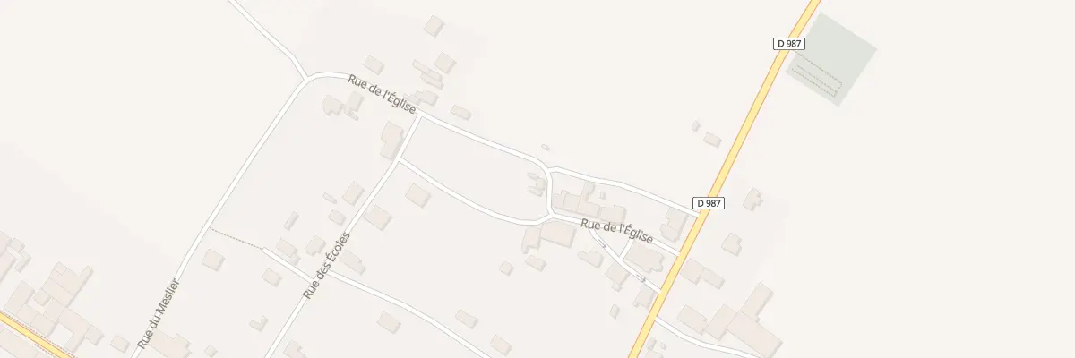Plan du 14 Rue de l’Eglise à Charbogne