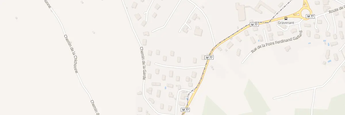 Plan du 104 Lot de Manissol à Genilac