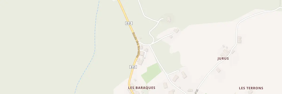 Plan du 5045 Les Baraques à Saint-Apollinaire-de-Rias