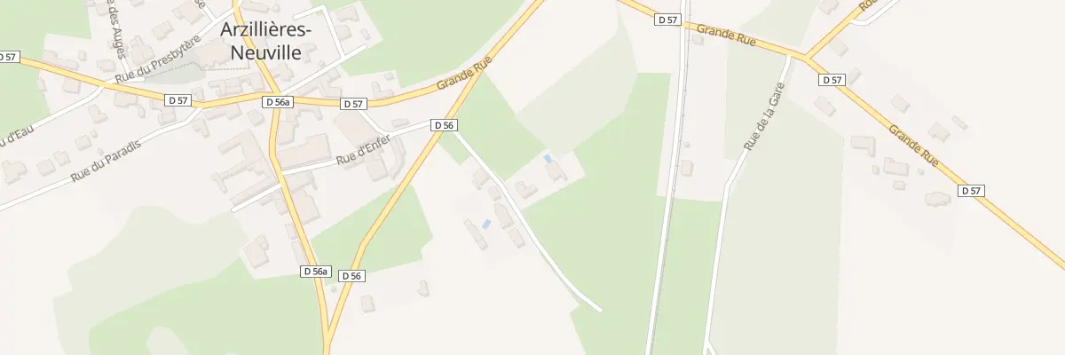 Plan du 5 Rue de la Belle Colette à Arzillières-Neuville