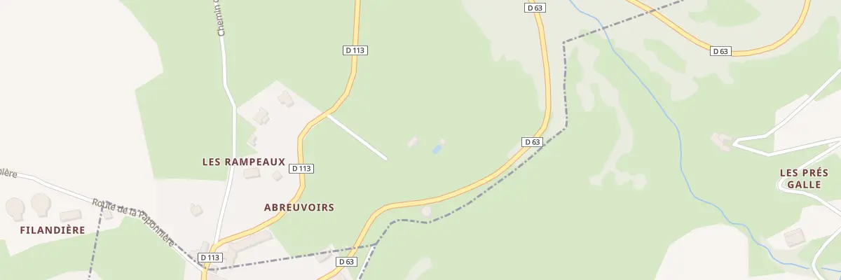 Plan du 5122 Abreuvoirs à Sainte-Catherine
