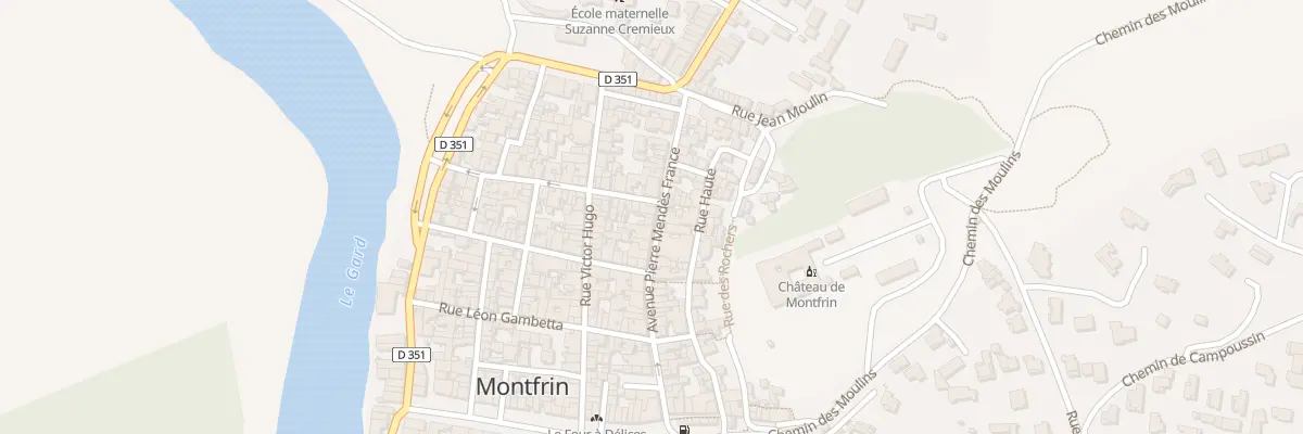 Plan du 35 Av Pierre Mendès France à Montfrin