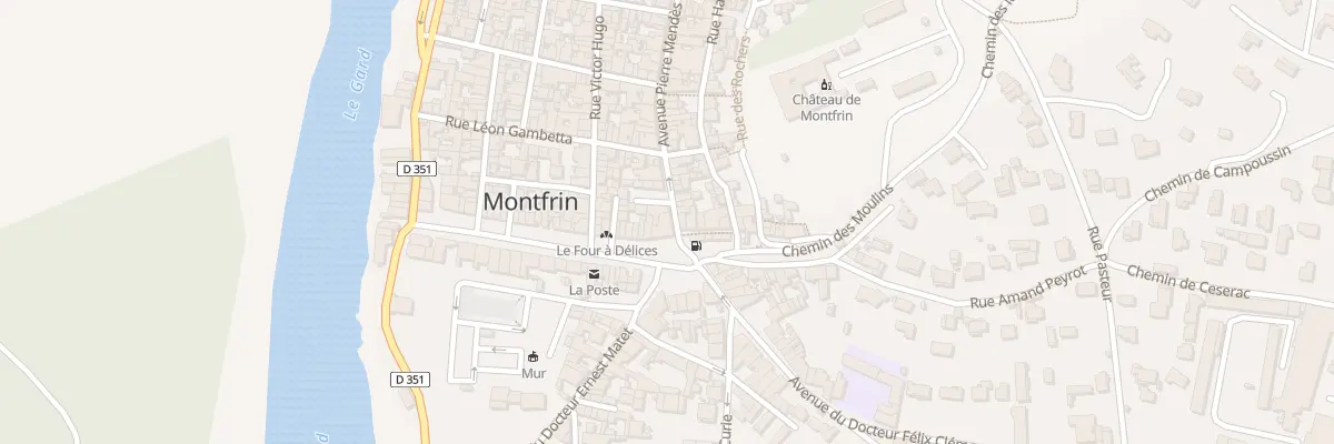 Plan du 3 Pl de la République à Montfrin