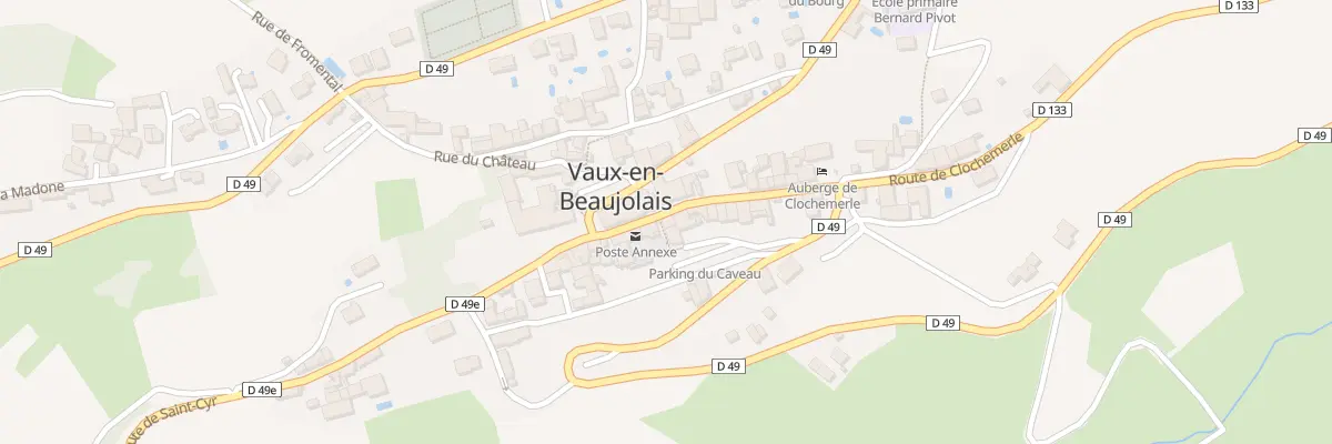Plan du 54 Rue Gabriel Chevallier à Vaux-en-Beaujolais