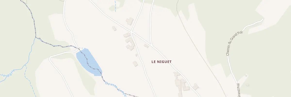 Plan du 5154 Le Niguet à Rontalon