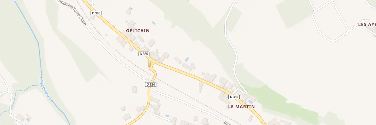 Plan du 5154 Le Martin au Breuil