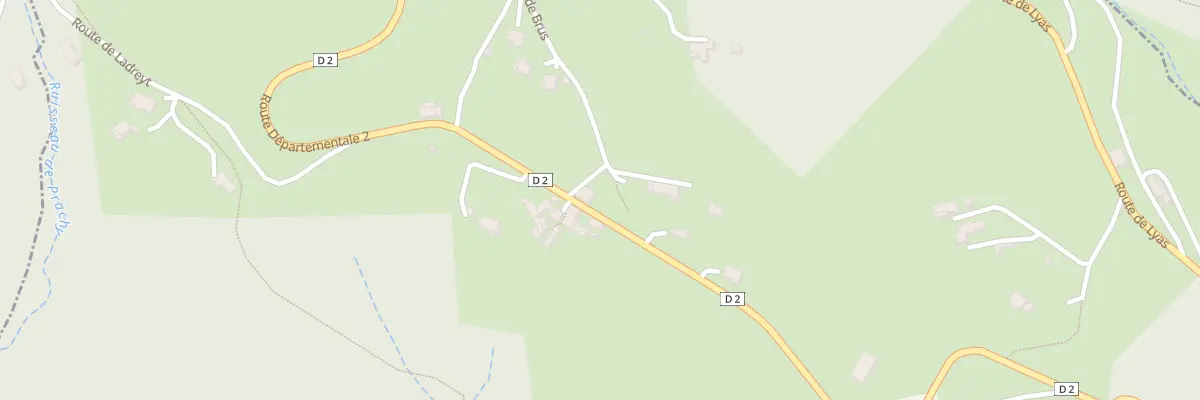 Plan du 435 Che de Brus à Coux