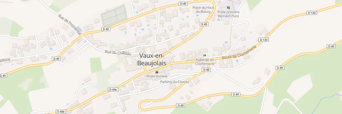 Plan du 81 Rue Gabriel Chevallier à Vaux-en-Beaujolais