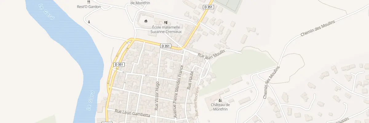 Plan du 74 Av Pierre Mendès France à Montfrin