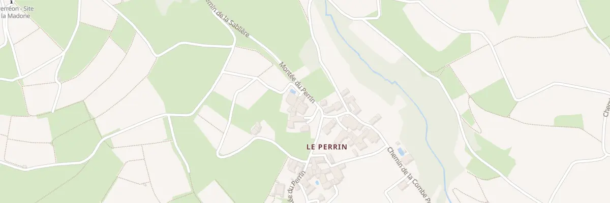 Plan du 673 Mte du Perrin au Perréon