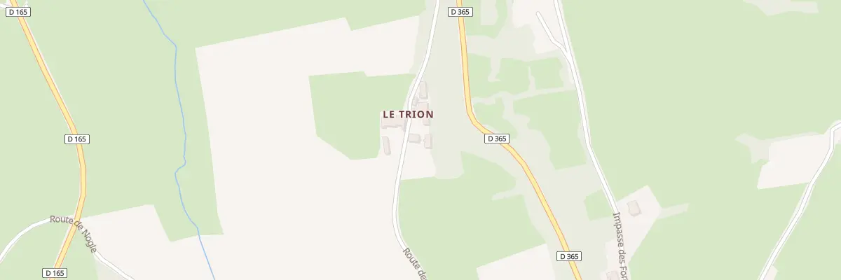 Plan du 5040 Au Trion à La Vineuse sur Fregande