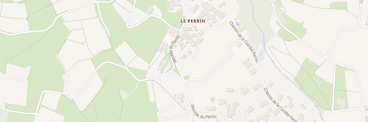 Plan du 23 Che de la Distillerie au Perréon