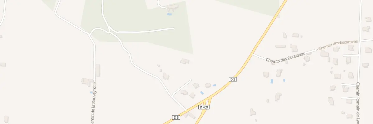 Plan du 5440 La Rouveyrolle à Tresques