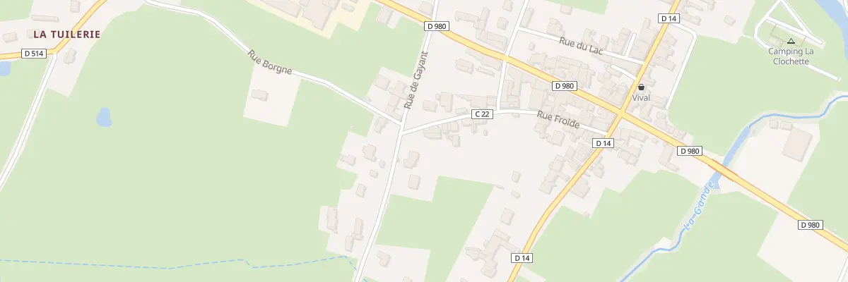 Plan du 23 Rue Froide à Salornay-sur-Guye