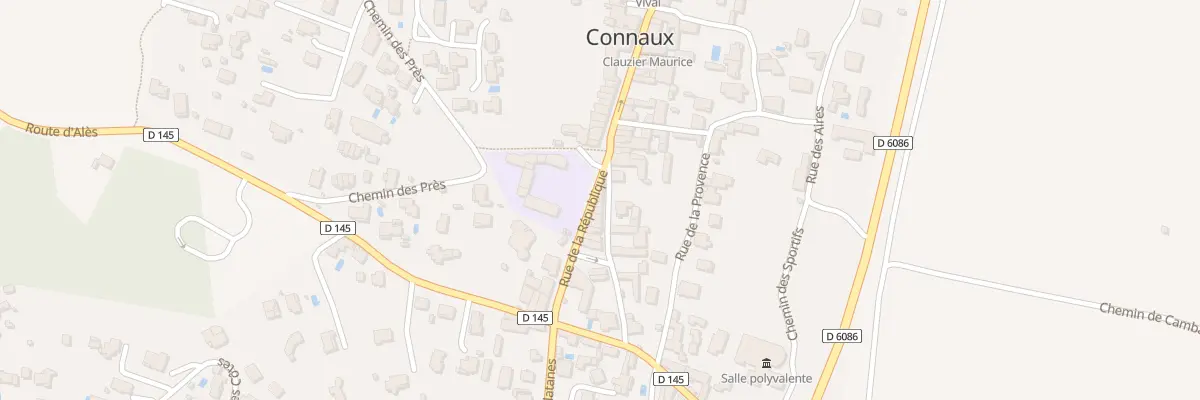 Plan du 273 Rue de la République à Connaux