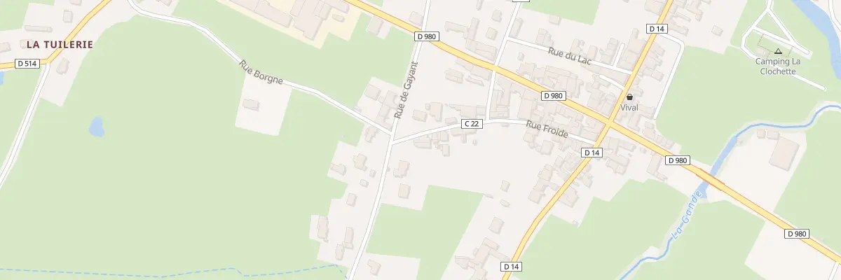 Plan du 21 Rue Froide à Salornay-sur-Guye