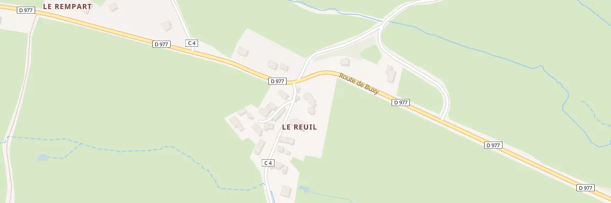 Plan du 11 Rte du Reuil à Marcilly-lès-Buxy
