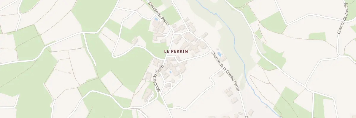 Plan du 112 Che du Esse au Perréon