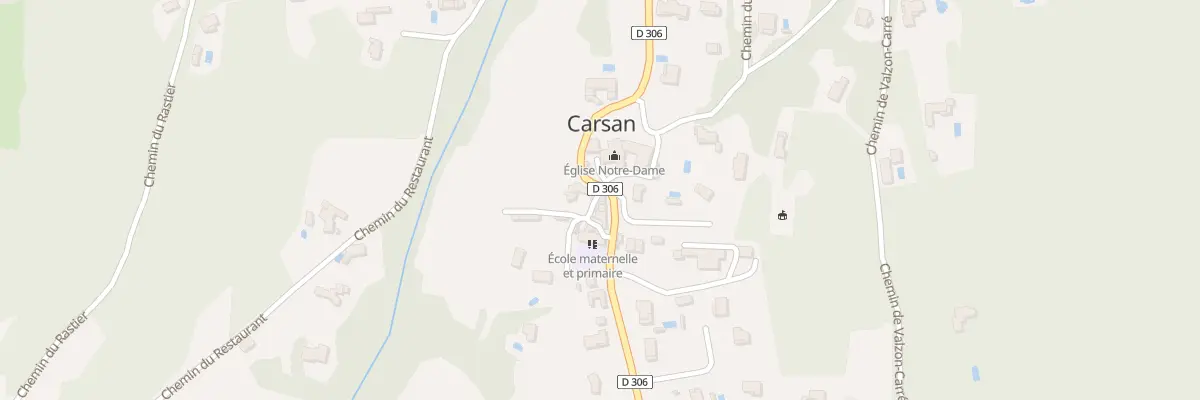 Plan du 5165 Le Village à Carsan