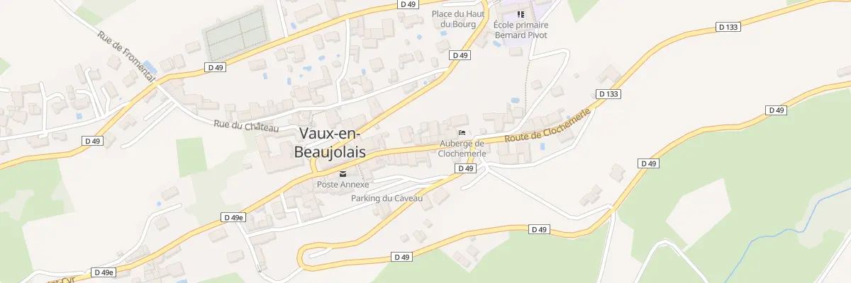 Plan du 121 Rue Gabriel Chevallier à Vaux-en-Beaujolais